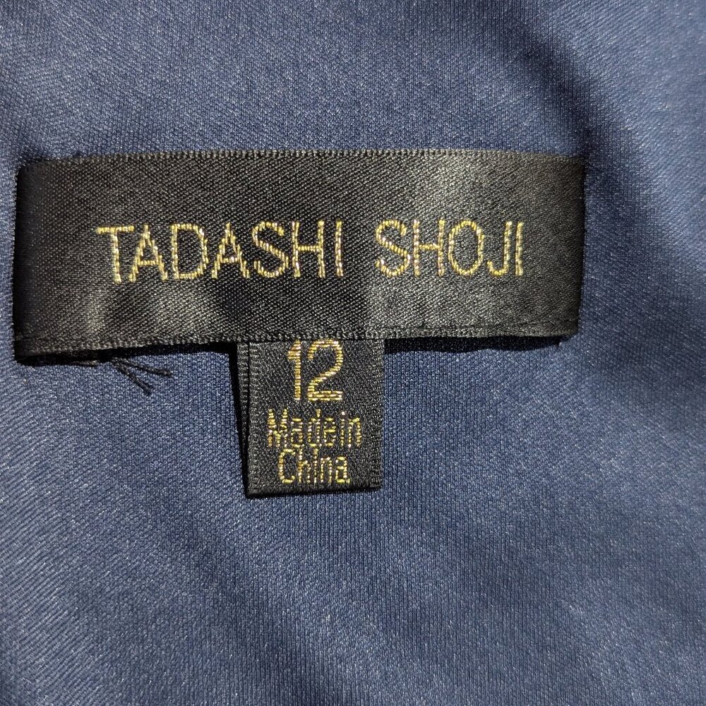 Tadashi Shoji Navy Lace Midi Dress - Picture 12 of 13